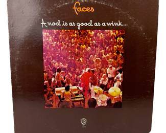 Faces - A Nod Is As Good As a Wink... to a Blind Horse - 1971 Vinyl LP - BS 2574 - Warner Bros. Records
