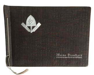 WWII German RAD/Luftwaffe Photo Album - 58 Photos - Meine Dienstzeit - Training, Aircraft, Daily Life