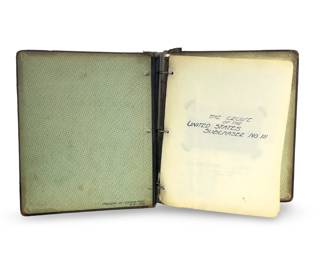 WWI US Navy Photo Album USS SC-111 Submarine Chaser Azores Gibraltar Tangier 1918-1919