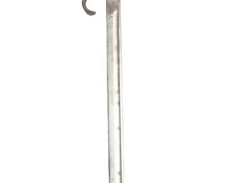 Antique French M1866 Gendarmerie Carbine Bayonet, Official Shortened Variant with Matching Scabbard & Frog