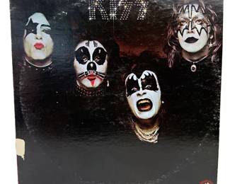 KISS Debut Self-Titled Album NBLP-7001 Casablanca Records 1974 Vinyl LP
