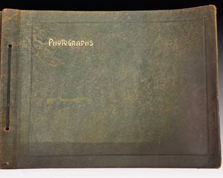 Original WWI AEF 31st Railway Engineers Photo Album (149 Photos) – Saumur France, U.S.A. Locomotives, German POWs, Heavy Artillery & Military Logistics