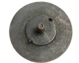 Rare WWI Era US Army Tank Corps Enlisted USTC Collar Disc Pin Screw Back
