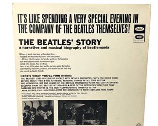 Beatles The Beatles' Story Capitol STBB-2222 2 LP Set 1964 Narrative Biography