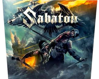 Sabaton - Heroes 2-LP - RARE 2014 Limited Mailorder Edition Purple Vinyl #/500