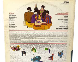 The Beatles Yellow Submarine Original US Pressing Vinyl LP Album SW1-153 A29# / SW2-153 A5#1