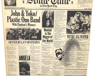 John Lennon & Yoko Ono - Sometime In New York City 2-LP 1972 US First Pressing w/ Inserts