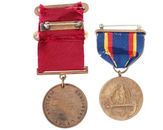 Named Pre-WWII US Navy Medal Group - Yangtze Service & Engraved Good Conduct, USS Rigel