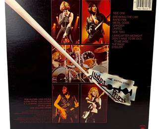 Judas Priest British Steel Vinyl LP Album, 1980, Heavy Metal Classic