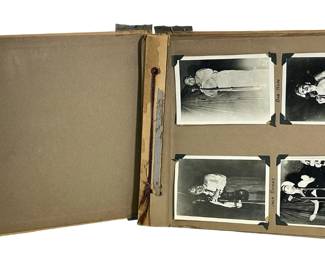 WWII US Military Photo Album Pacific Theater USO Shows Jack Benny Bob Hope Jerry Colonna Frances Langford 123 Photos