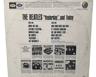 The Beatles Yesterday and Today LP ST-2653 Capitol Records 1966 "Butcher Cover" Potential