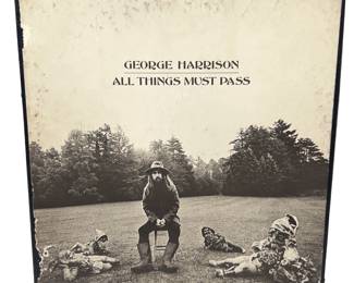 George Harrison All Things Must Pass 3-LP Vinyl Record Album Apple STCH-639 UK First Pressing 1970
