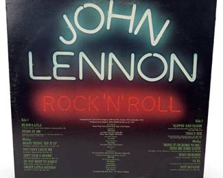 John Lennon - Rock 'n' Roll LP 1975 Apple Records US First Pressing SK-3419
