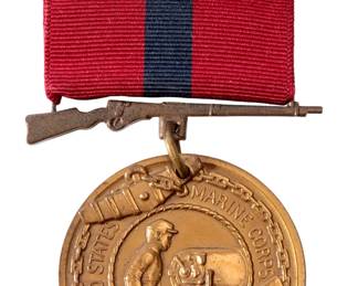 Named & Numbered 1922-25 USMC Marine Corps Good Conduct Medal, Interwar "Banana Wars" Era