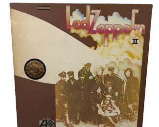 Led Zeppelin II LP Vinyl 1969 Atlantic SD 8236 US Gatefold Pressing