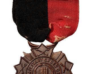 Vintage Military Order of the Serpent (MOS) Spanish-American War Veterans Medal