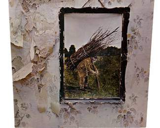Led Zeppelin IV (Zoso) LP 1971 Atlantic SD 7208 "Pecko Duck" Pressing