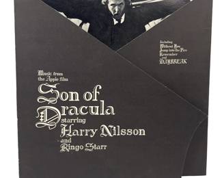Harry Nilsson Son of Dracula Original Soundtrack LP Ringo Starr Apple Records 1974 Gatefold