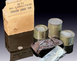 Vintage Vietnam War Era USGI MCI C-Ration - Complete Meal, 1960s