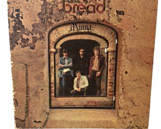 Bread "Manna" LP Vinyl Record Album Elektra Records EKS-74086-A/-B 1971 Soft Rock Classic