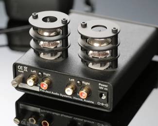 Pro-Ject Tube Box S Vacuum Tube Phono Preamplifier for MM/MC Cartridges