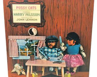 Harry Nilsson Pussy Cats LP Vinyl Record 1974 John Lennon Produced RCA Dynaflex CPL1-0570