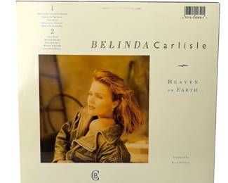 Belinda Carlisle Heaven on Earth Vinyl LP Album MCA-7140 DMM Pressing 1987 Pop Rock New Wave