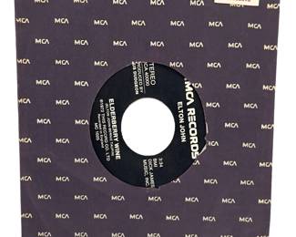 Elton John - Elderberry Wine / Crocodile Rock - 7" Vinyl Record - MCA Records - 1972 - VG+