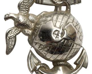 Vintage US Marine Corps Officer EGA Insignia Early-Mid 20th Century