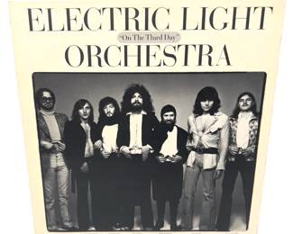 Electric Light Orchestra (ELO) - On The Third Day LP 1973 US First Pressing Die-Cut Cover