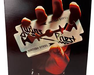 Judas Priest British Steel Vinyl LP Album, 1980, Heavy Metal Classic