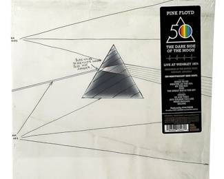 Pink Floyd - Dark Side of the Moon Live at Wembley 1974 LP - Sealed 50th Anniversary 180g Vinyl