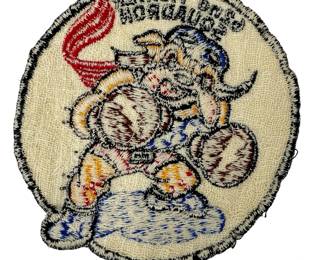 Vintage Korean War Era USAF 62nd Fighter Squadron Patch - WWII 56th FG "Zemke's Wolfpack" Lineage