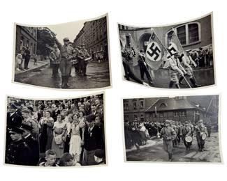 RARE 1930s VKF SCHWEINFURT DAF Werkschar Factory Rally Photo Lot w/ Provenance Stamp