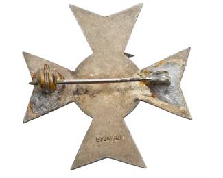WWII Era US Marine Corps Distinguished Flying Cross Miniature Medal Sterling Silver