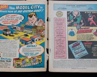 Captain Midnight #52 (1947) - Golden Age Fawcett Comic - Red Ryder Daisy Ad Back
