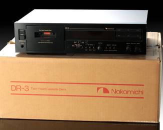 Nakamichi DR-3 Two-Head Cassette Tape Deck Player DR3 Hi-Fi