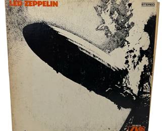 Led Zeppelin I LP Vinyl Debut Album 1969 Atlantic SD 8216 Orange Lettering