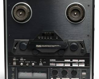 Vintage 1980s TEAC X-2000RBL Black Reel-to-Reel Tape Deck Pinnacle of Analog Audio - CIB X-2000R X2000
