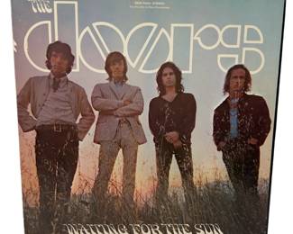 The Doors Waiting For The Sun Vinyl LP Record Elektra EKS-74024 Stereo 1968 Rock