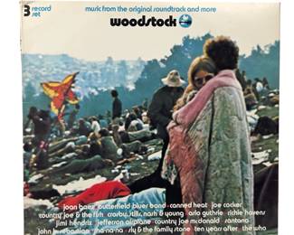 Woodstock 3 LP Vinyl Record Album SD 3-500 Cotillion Records 1970 Gatefold