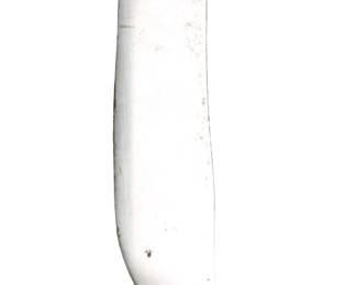 Vintage Marble's Ideal Hunting Knife with Leather Handle & Aluminum Pommel - 10in Overall