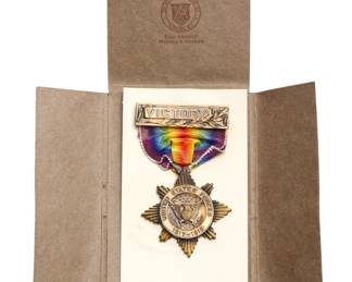WWI Victory Medal St. Joseph County Indiana Whitehead & Hoag Original Box