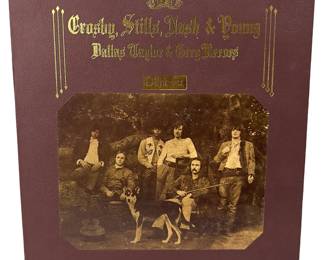 Crosby, Stills, Nash & Young Déjà Vu Vinyl LP Album 1970 Atlantic SD 7202 Original Pressing