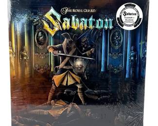 Sabaton The Royal Guard 12" Vinyl LIMITED to 500 Clear/Black Marbled SEALED