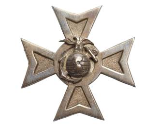 WWII Era US Marine Corps Distinguished Flying Cross Miniature Medal Sterling Silver