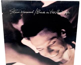 Steve Winwood - Back in the High Life LP Vinyl 1986 Island Records w/ Inner
