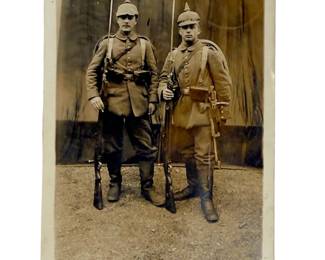 WWI German RPPC, Bavarian 22nd Inf Regt, Dated 1916, Haunting "Last Photo" Message to Sister