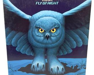 Rush - Fly By Night LP 1975 US First Pressing - Neil Peart Debut