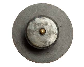 Authentic Late 19th Early 20th Century US Army Crossed Sabers Cavalry Branch Insignia - Spanish-American War Era Militaria - Antique Military Uniform Button